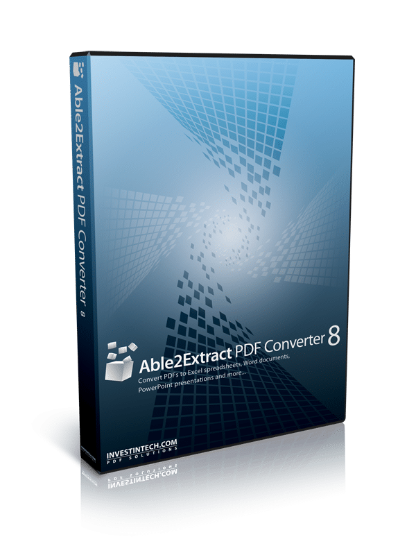 Able2Extract PDF Converter 8 Full (Chuyển đổi PDF)