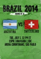 World Cup 2014 – Vòng 2 – Argentina Vs Thụy Sĩ