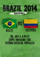 World Cup năm trước – Vòng tứ kết – Brazil Vs Colombia