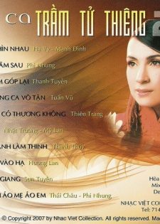 Nhạc Việt Collection : Various Artists-Tình Ca Trầm Tử Thiêng 2